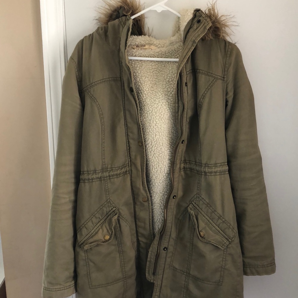 Hollister winter coat